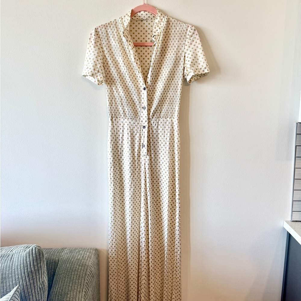Vintage 1970’s Polka Dot Jumpsuit